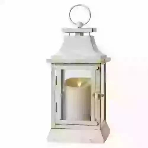 Luminara Heritage Lantern Antique White 30cm